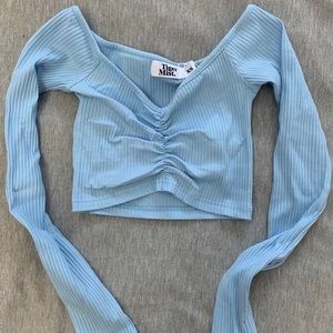 Tiger mist crop top
